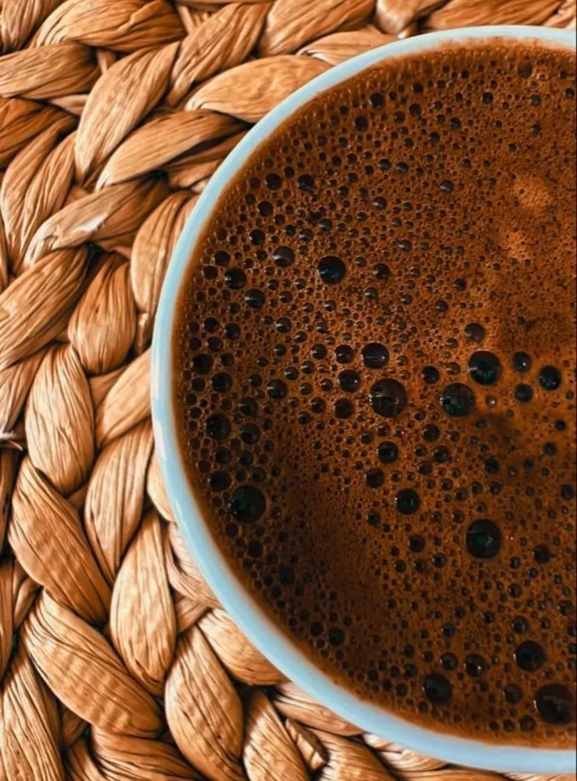 Çilekli Türk Kahvesi 