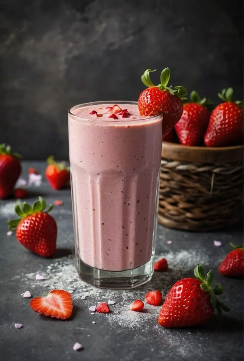 Çilekli Smoothie